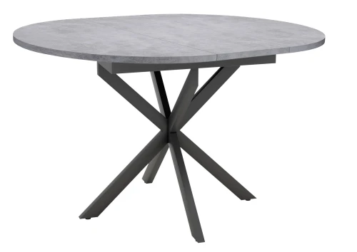 Стол Dikline RDB100X Бетон (ЛДСП EGGER)/Опоры XR черные