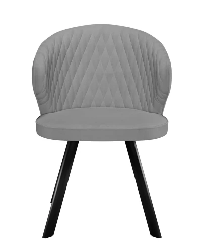 Стул DikLine 249 поворотный, B22 GREY, ножки черные