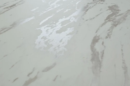 Стол RIETI 200 KL-99 Белый мрамор матовый, итальянская керамика / черный каркас, ®DISAUR