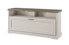 TOSCANA NEW, Тумба RTV 1D2N. Цвет ПЕРСИДСКИЙ ЖЕМЧУГ/КАНЬОН