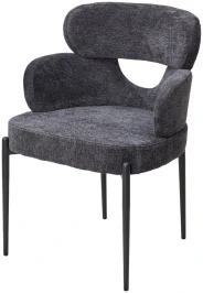 Стул VALTER RAVEN18 Серый, ткань / Черный каркас, ®DISAUR