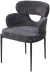 Стул VALTER RAVEN18 Серый, ткань / Черный каркас, ®DISAUR