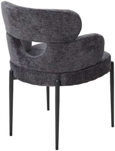 Стул VALTER RAVEN18 Серый, ткань / Черный каркас, ®DISAUR