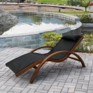 Шезлонг-лежак Мальта AFM-503 Black Шезлонг-лежак Мальта AFM-503 Black