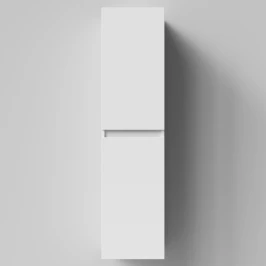 Пенал Бест 35 (2 двери) подвесной, белый глянец, левый