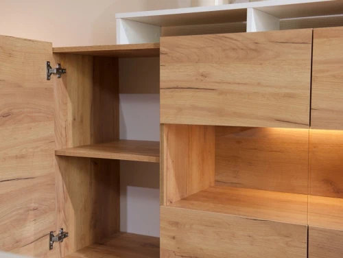 Комод «Невио-2» 1д2в, Дуб крафт золотой/белый