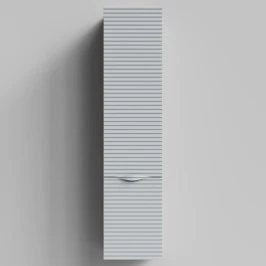 Пенал Эйфория 35 F7, пример RAL 7040 Серое окно, матовая, подвесной, левый