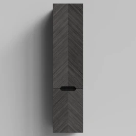 Пенал Элато 35, подвесной, Дуб серый, левый