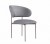 Стул DikLine 201 NS10 GREY, ножки капучино
