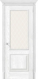 Межкомнатная дверь экошпон ĒLPORTA Классико-13 Silver Ash White Сrystal