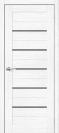 Межкомнатная дверь экошпон ĒLPORTA Порта-22 Snow Veralinga Black Star