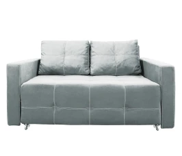 Диван аккордеон Марс велюр серый 140