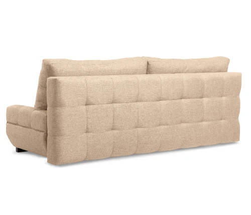 Диван еврокнижка Орион, рогожка бежевая, 144