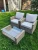 Комплект мебели из искусственного ротанга Сантьяго Balcony Set Greige