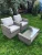 Комплект мебели из искусственного ротанга Сантьяго Balcony Set Greige