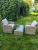 Комплект мебели из искусственного ротанга Сантьяго Balcony Set Greige