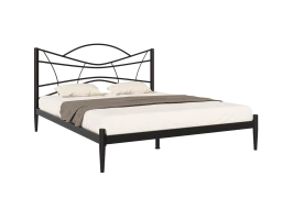 Кровать КМД 27 НОРИ 160 черный