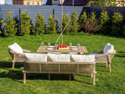 Лаунж-зона MICHELLE бежевый