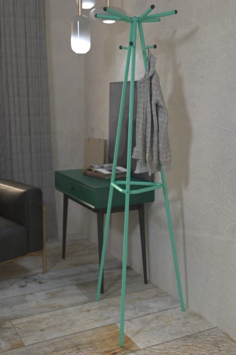 Вешалка напольная Галилео 217 бирюзовый