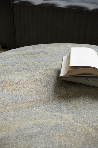 Стол журнальный Рикон гранж/винный металлик