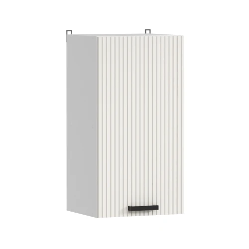 Готовая кухня МК Аленушка 1м с 3 ящ Лотос Молочный,скоба антрацит,сонома