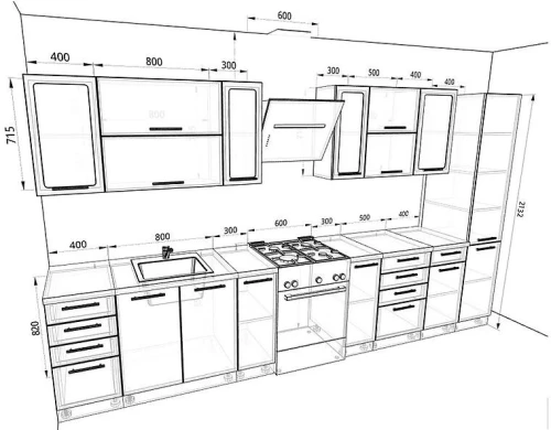 Кухня София Комплектация 2