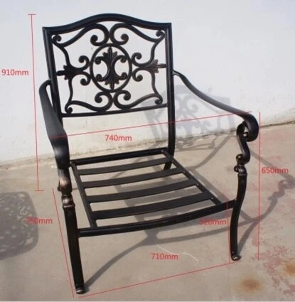 Мебель для отдыха из литого алюминия Venice 7