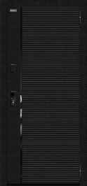 Входная дверь BRAVO Лайнер/SBlack Black Carbon/White Silk