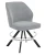 Стул DikLine 233 поворотный NS10 GREY, ножки черные