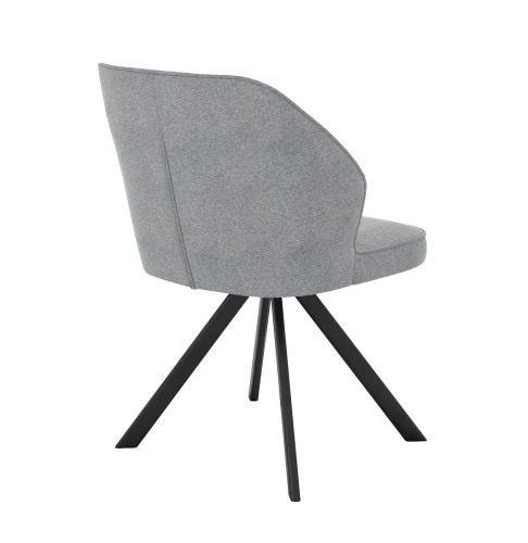 Стул DikLine 233 поворотный NS10 GREY, ножки черные