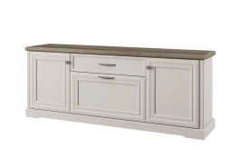 TOSCANA NEW, Тумба RTV 3D1S. Цвет ПЕРСИДСКИЙ ЖЕМЧУГ/КАНЬОН