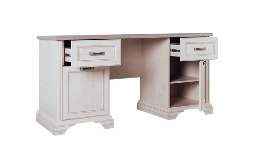 Стол письменный, MONAKO, цвет Сосна винтаж/дуб анкона