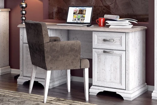 Стол письменный, MONAKO, цвет Сосна винтаж/дуб анкона