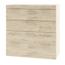 Комод 3S, OSKAR , цвет дуб Санремо