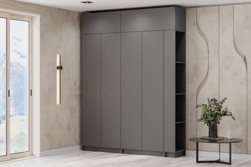 Модульная система Бали, Графит серый. Комплект 8