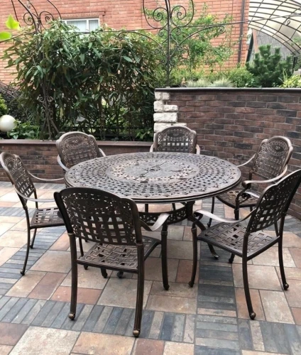 Мебель из литого алюминия Geraldine 6