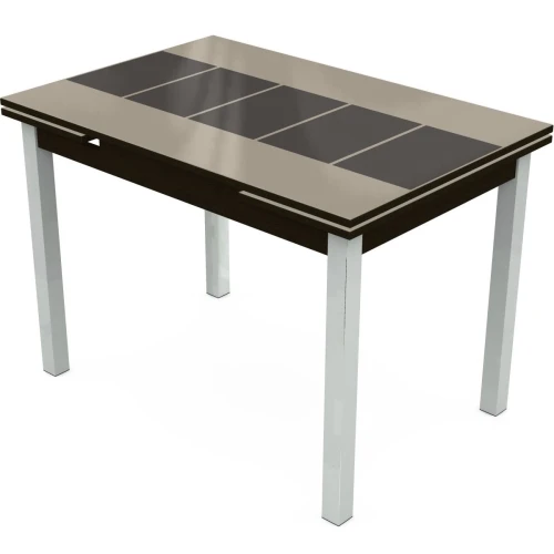 Стол «Шанхай» Каре 110x74, бежево-коричневый