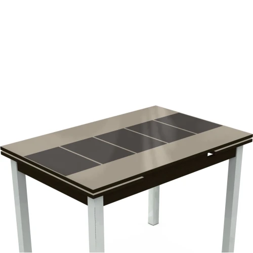 Стол «Шанхай» Каре 110x74, бежево-коричневый