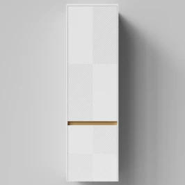 Пенал Аурум 45, базовая Белая эмаль, матовая, подвесной, правый