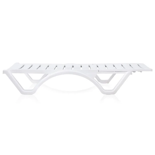 Шезлонг, лежак пластиковый «AQUA» АКВА арт. 595