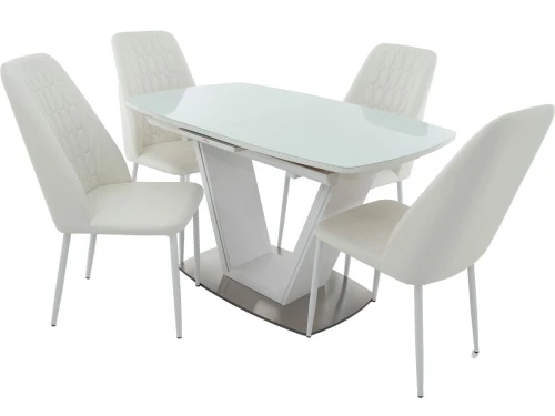 Стул «Марсала», Батлер 08, каркас белый