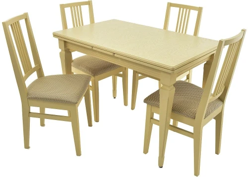 Стол «Греция» 110x70, слоновая кость