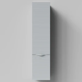 Пенал Эйфория 35 F7, пример RAL 7040 Серое окно, матовая, подвесной, правый