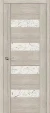 Межкомнатная дверь экошпон ĒLPORTA VM4 Cappuccino Veralinga Silver Art