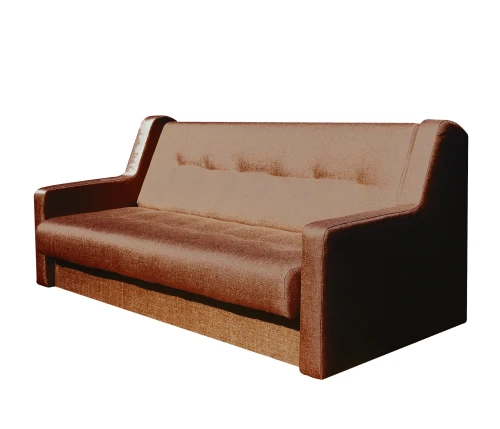 Диван СЕНАТОР 140 коричневый ПБ