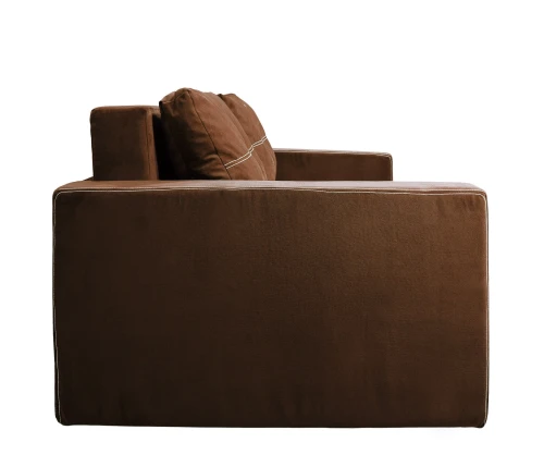 Диван аккордеон Марс велюр коричневый 120