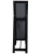 Зеркало напольное BeautyStyle 1 черный 138 см х 35 см
