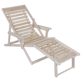 Шезлонг с подлокотниками