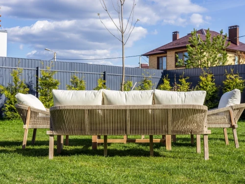 Обеденный комплект MICHELLE бежевый