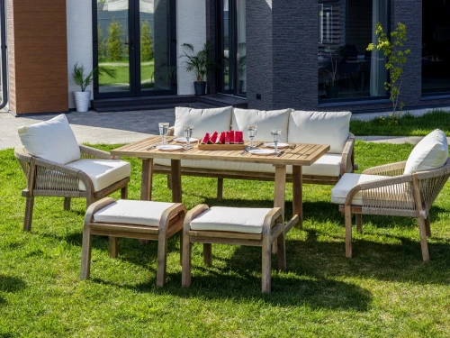 Обеденный комплект MICHELLE бежевый